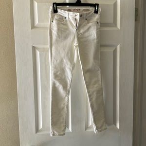 Cat & Jack girls white jeans. Size 12